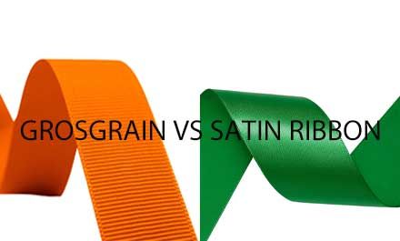 Grosgrain vs Satin Ribbon: What is the Difference?