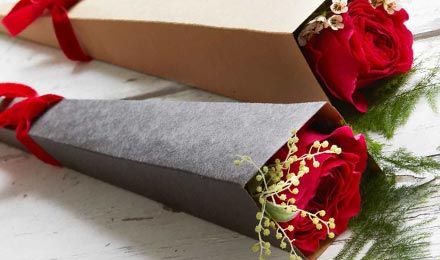 The Art of Romantic Red Roses Wrapping Paper