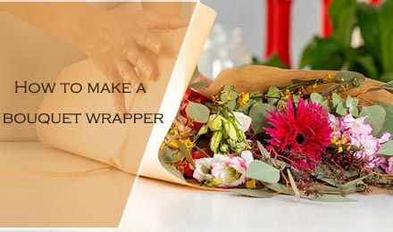 How to Make a Bouquet Wrapper