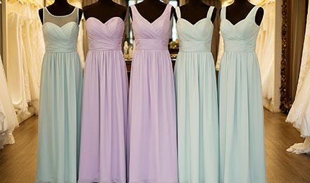 Taffeta Bridesmaid Dress is Timeless