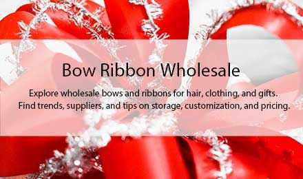 Bows Ribbon Wholesale: A Guide to Options, Trends, and Prices