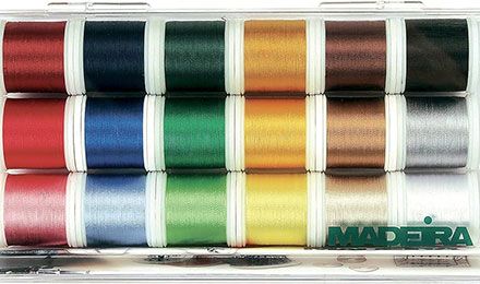 Transform Your Crafting with the Vibrant Madeira Embroidery Thread Sets