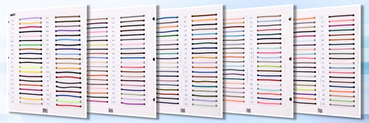 Elastic Rope color card