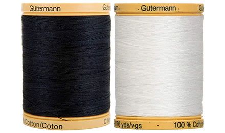 Discover the Excellence of Gutermann Cotton Thread: Natural Solids 876 yd