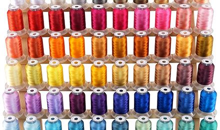 Discover the Power of Color with Brother Machine Embroidery Thread: 63 Colors